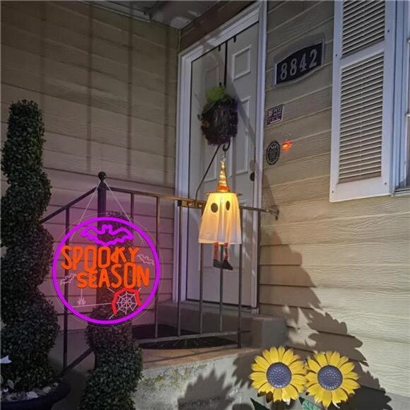 Spooky Season Neon Sign, LED Halloween Neon Light for Décor, Halloween Parties - Picture 5 of 8